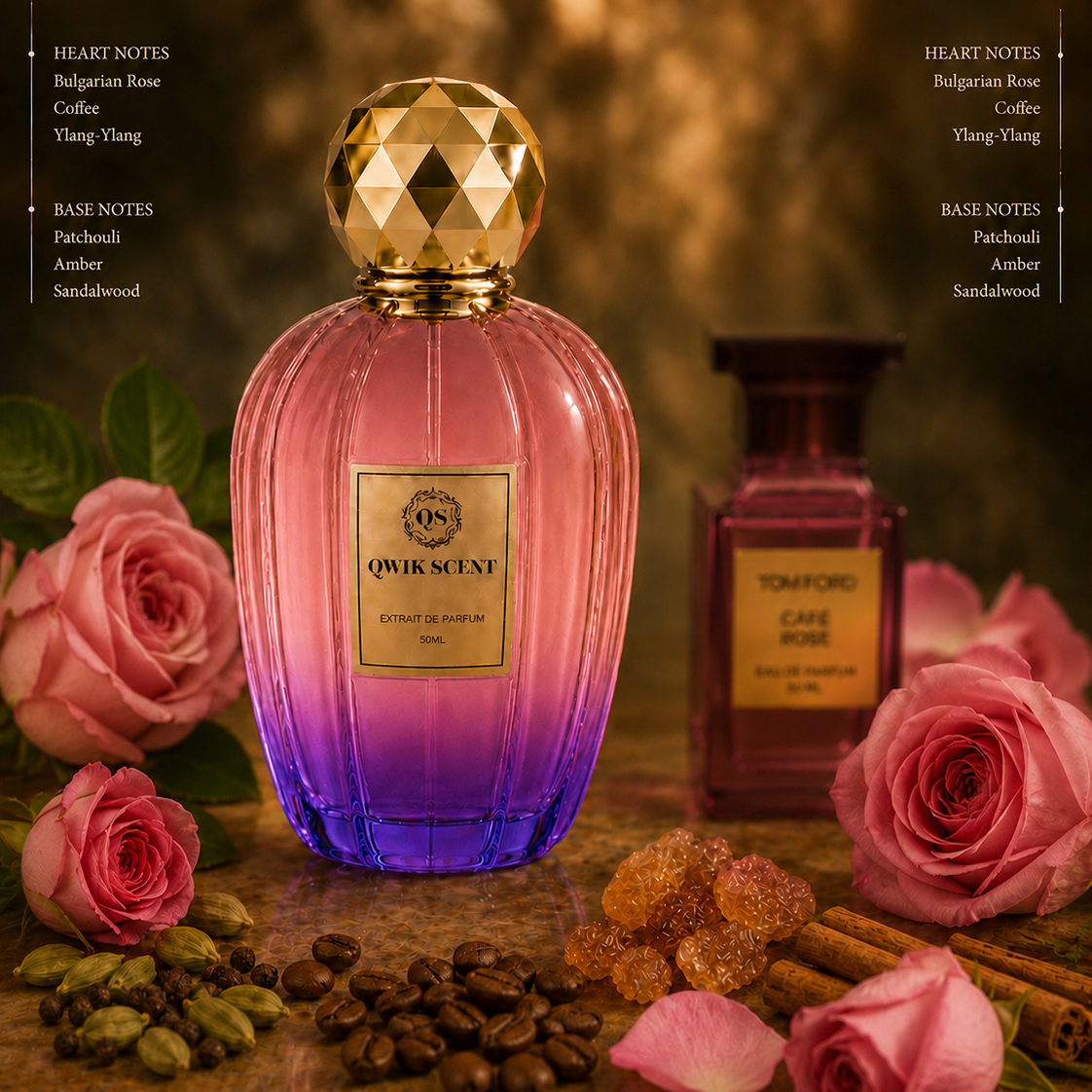 Rosa cafe Inspired by Tom Ford Cafe Rose