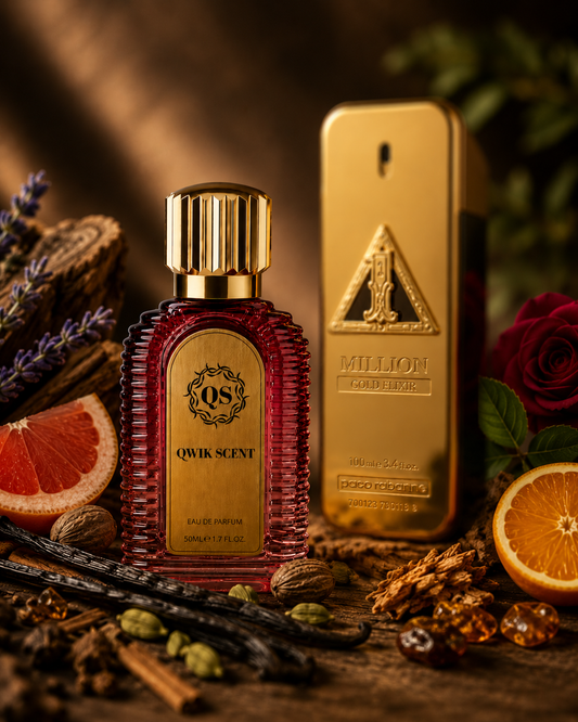 Liquid Gold Inspired by One Million Gold Elixir