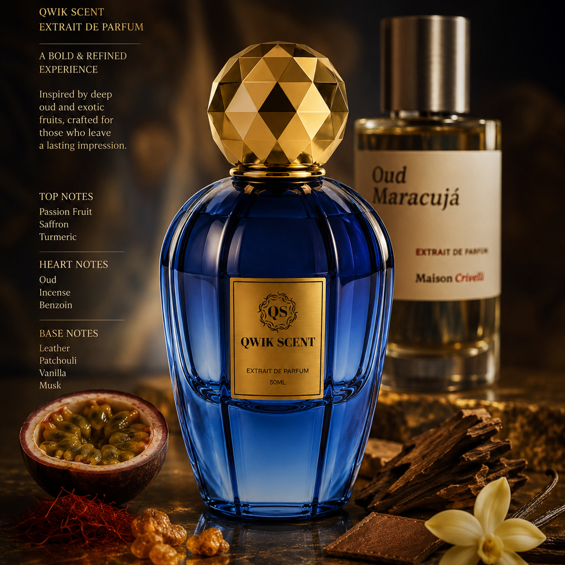 Passionfruit & Oud Inspired by Maison Crivelli Oud Maracuja